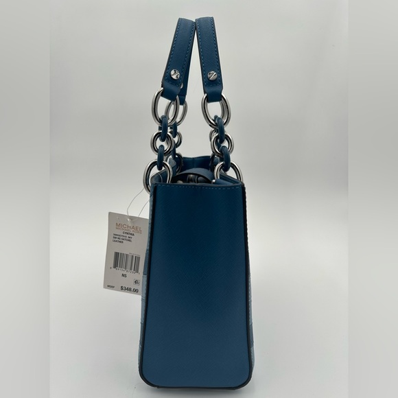 NWT Michael Kors Cynthia Satchel MSRP $348 - Picture 3 of 10